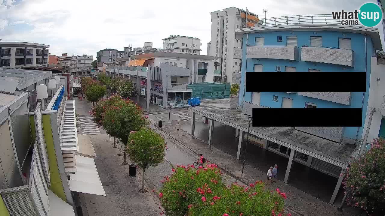 Webcam Paseo de Bibione – Viale delle Costellazioni en directo