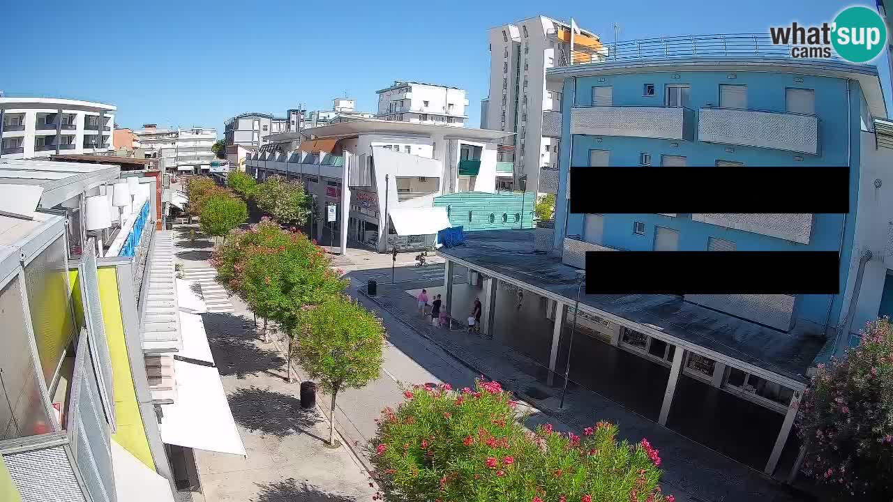 Webcam Promenade de Bibione – Viale delle Costellazioni en direct