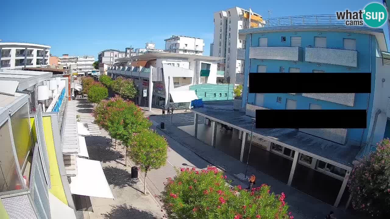 Webcam Promenade de Bibione – Viale delle Costellazioni en direct