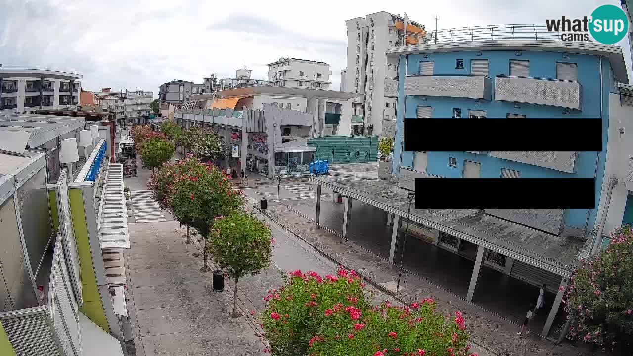 Web kamera Bibione Šetnica – Viale delle Costellazioni uživo