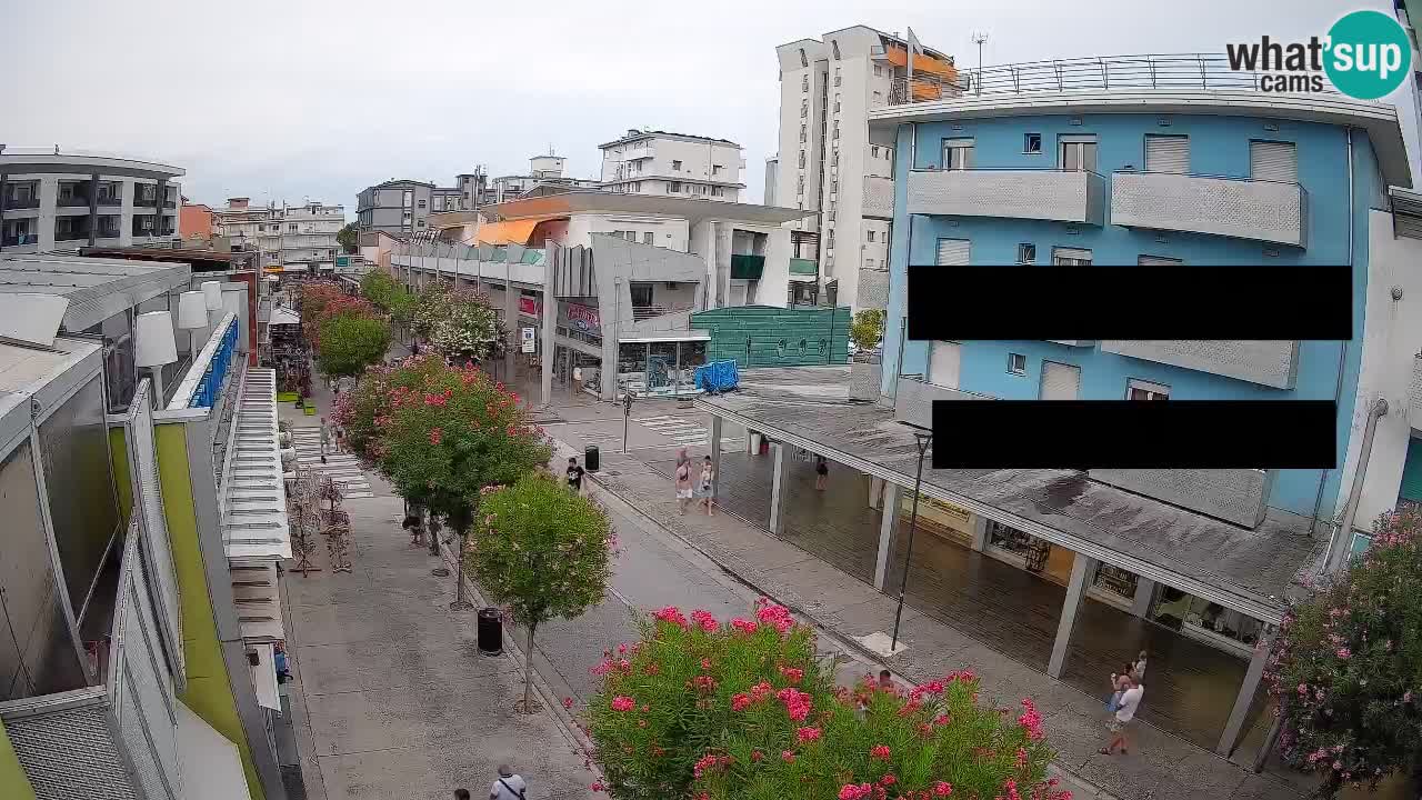 Web kamera Bibione Šetnica – Viale delle Costellazioni uživo
