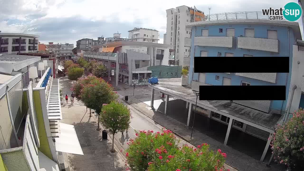 Webcam Promenade de Bibione – Viale delle Costellazioni en direct