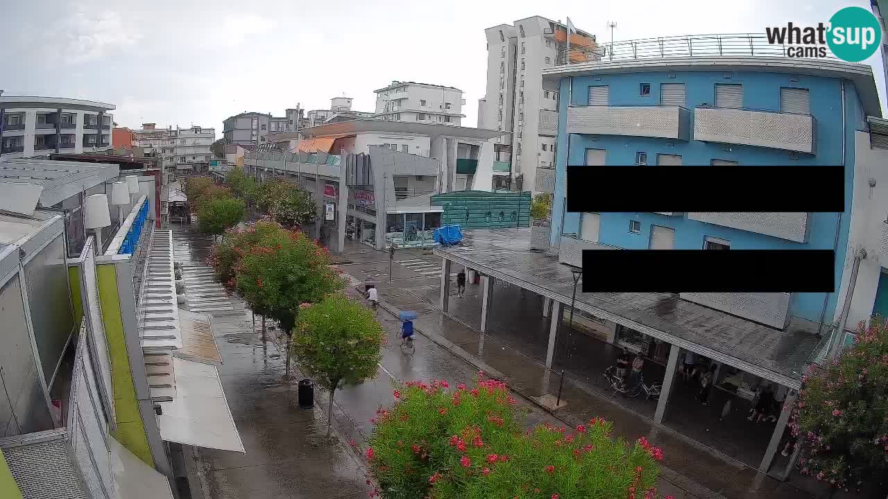 Webcam Promenade de Bibione – Viale delle Costellazioni en direct