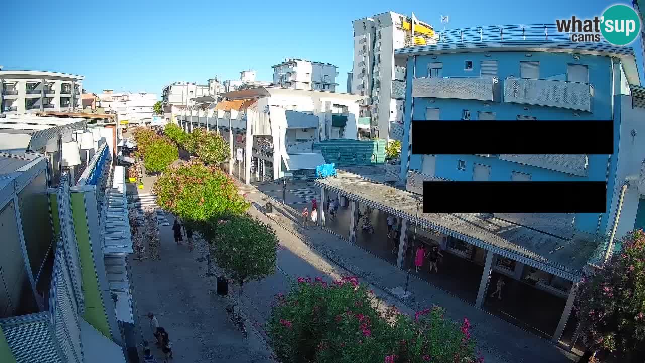 Webcam Paseo de Bibione – Viale delle Costellazioni en directo