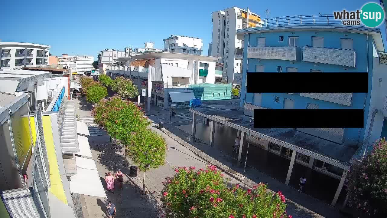 Webcam Paseo de Bibione – Viale delle Costellazioni en directo