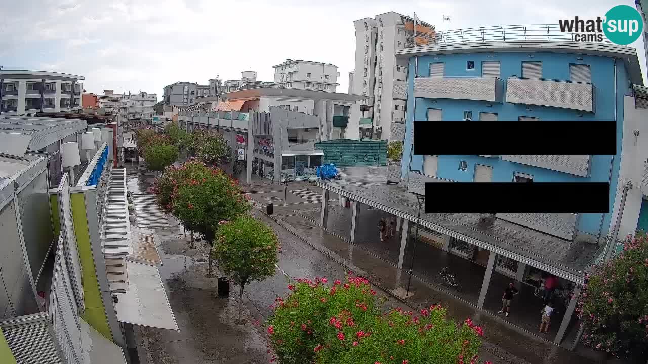 Webcam Passeggiata Bibione – Viale delle Costellazioni in Diretta