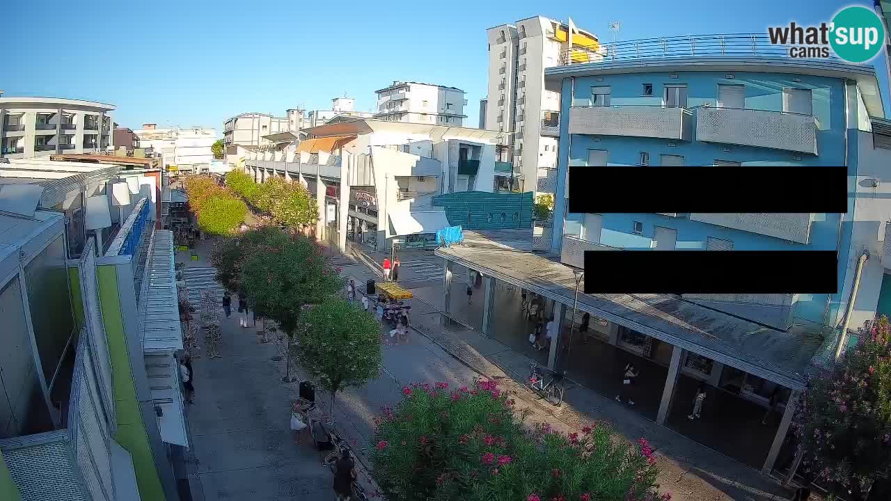 Webcam Paseo de Bibione – Viale delle Costellazioni en directo