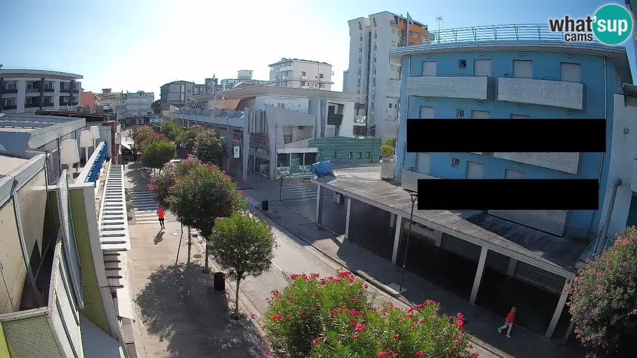 Webcam Paseo de Bibione – Viale delle Costellazioni en directo