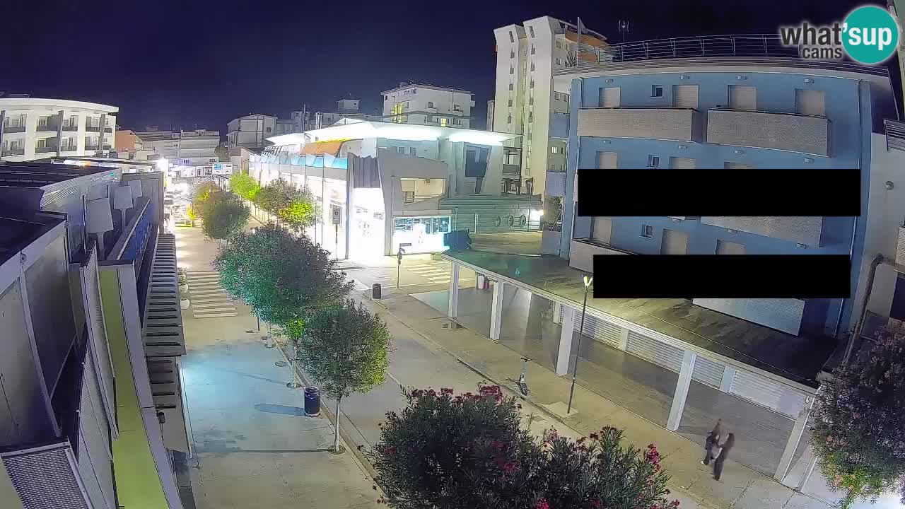 Webcam Paseo de Bibione – Viale delle Costellazioni en directo