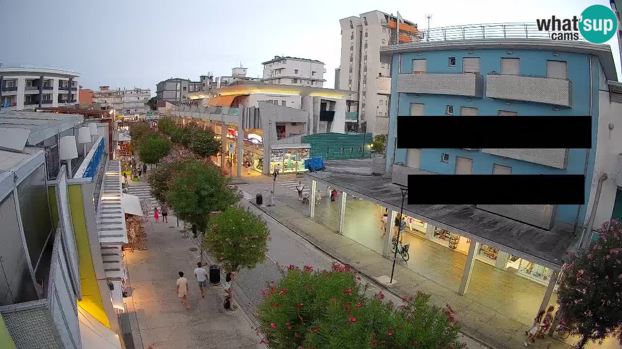 Webcam Paseo de Bibione – Viale delle Costellazioni en directo
