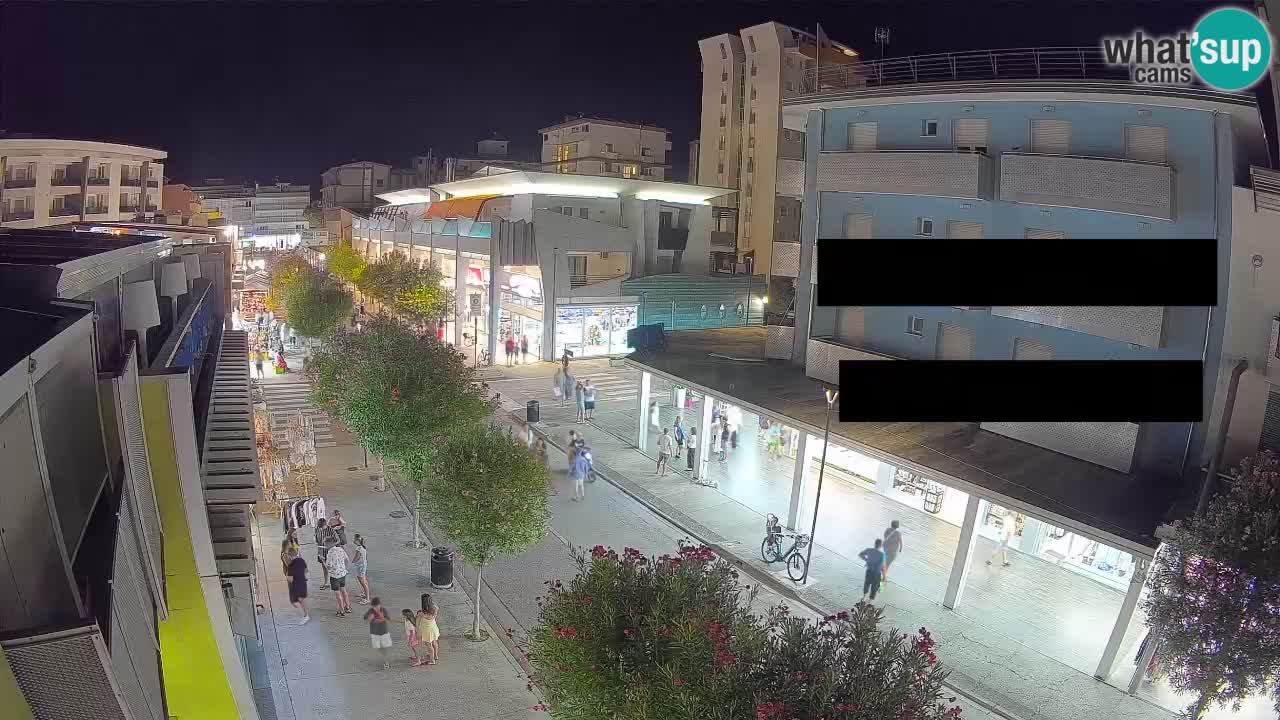 Webcam Paseo de Bibione – Viale delle Costellazioni en directo