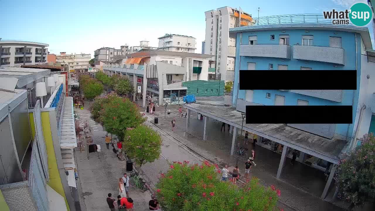 Spletna kamera Bibione Peš cona – Viale delle Costellazioni v živo