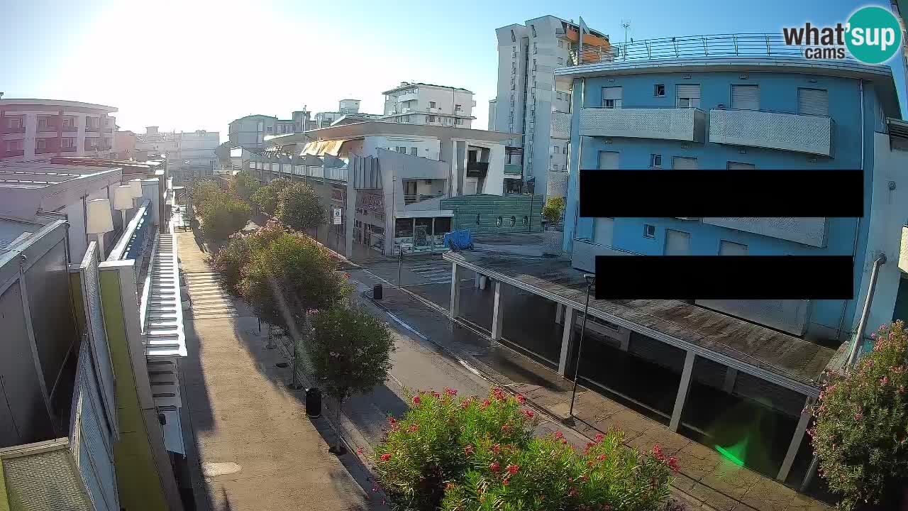 Bibione Promenade Webcam – Viale delle Costellazioni Live