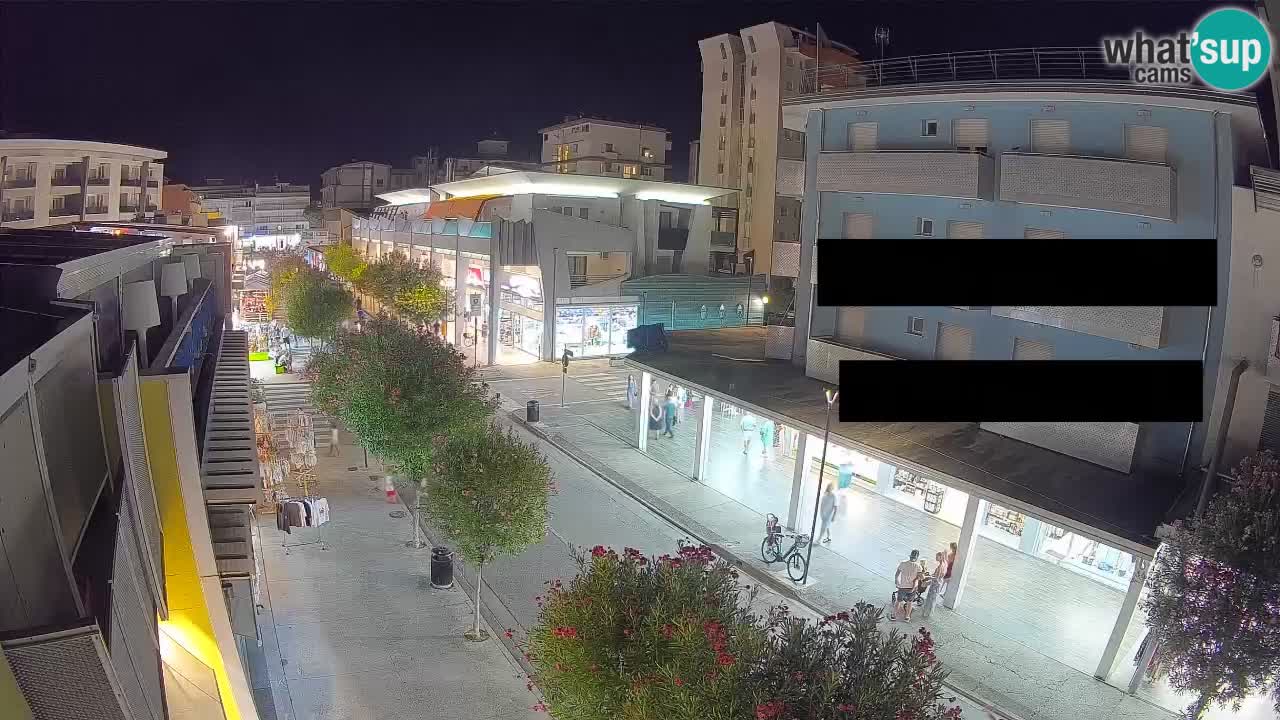 Webcam Promenade de Bibione – Viale delle Costellazioni en direct