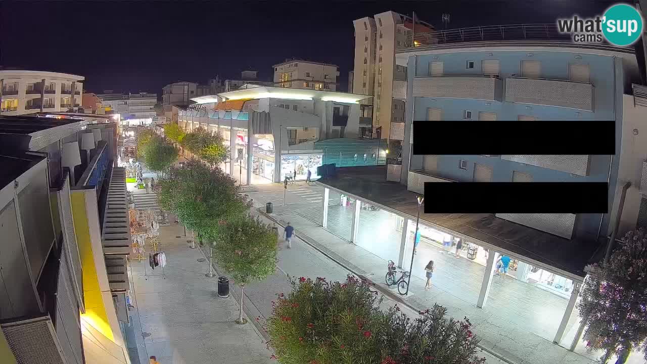 Webcam Paseo de Bibione – Viale delle Costellazioni en directo
