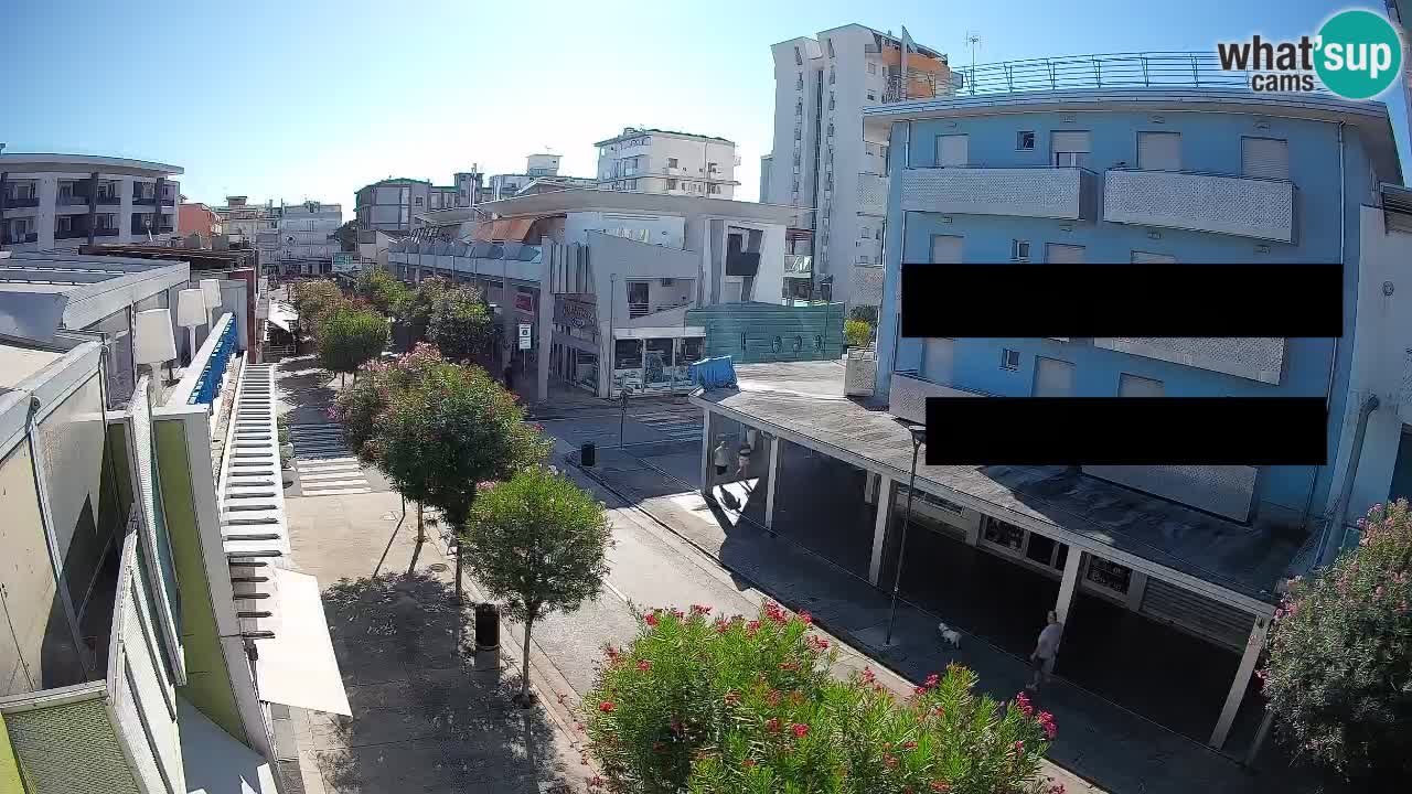 Webcam Promenade de Bibione – Viale delle Costellazioni en direct