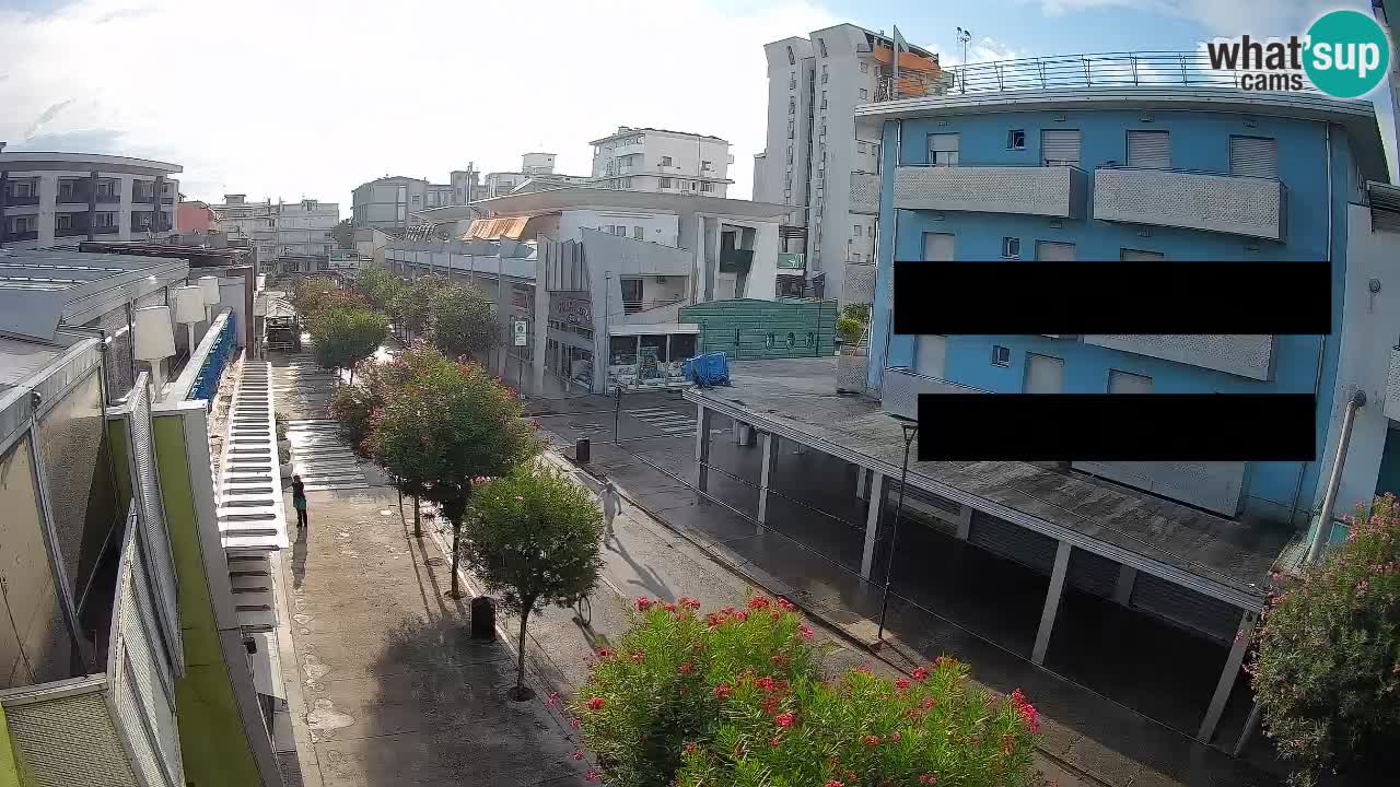 Webcam Promenade de Bibione – Viale delle Costellazioni en direct