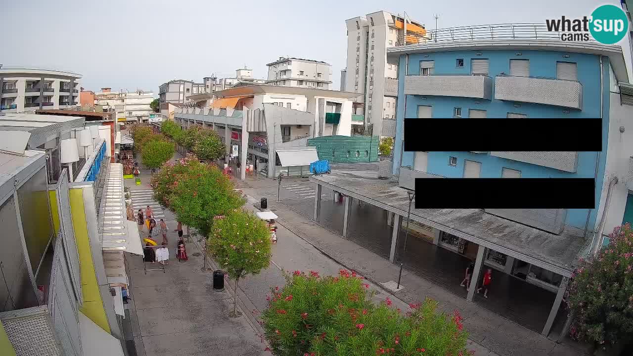 Webcam Promenade de Bibione – Viale delle Costellazioni en direct