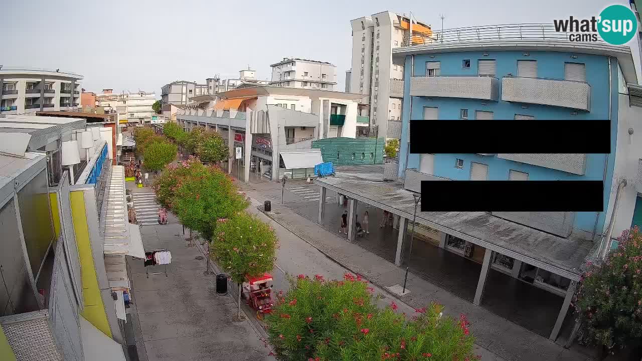 Webcam Promenade de Bibione – Viale delle Costellazioni en direct