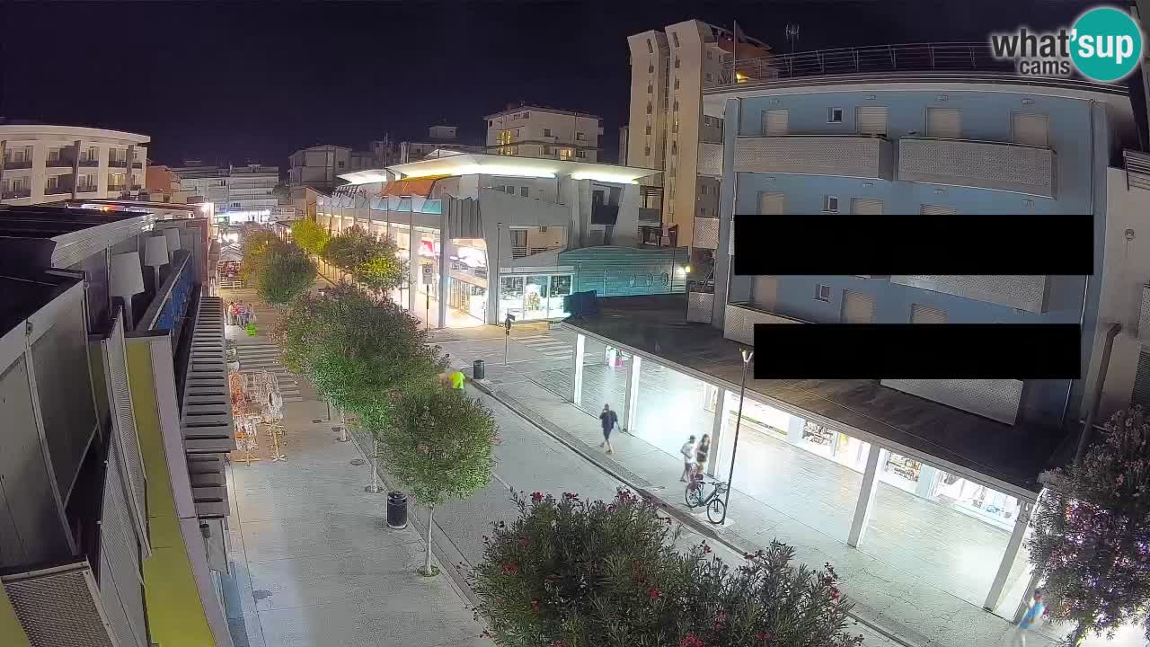 Webcam Paseo de Bibione – Viale delle Costellazioni en directo