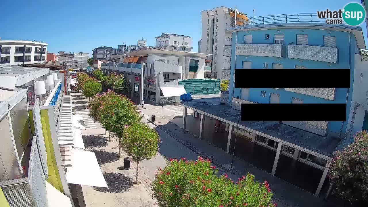 Webcam Promenade de Bibione – Viale delle Costellazioni en direct