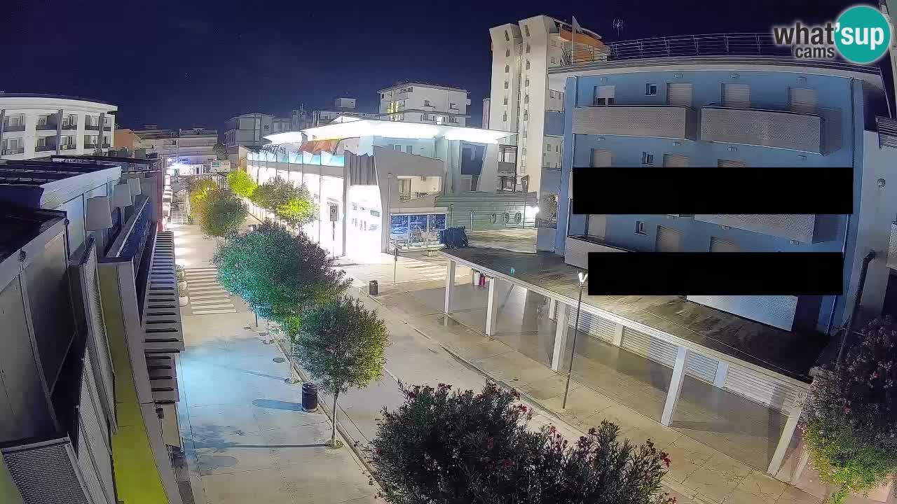 Bibione Promenade Webcam – Viale delle Costellazioni Live