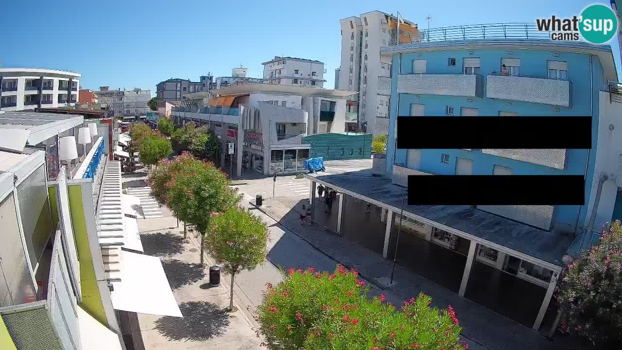 Webcam Paseo de Bibione – Viale delle Costellazioni en directo