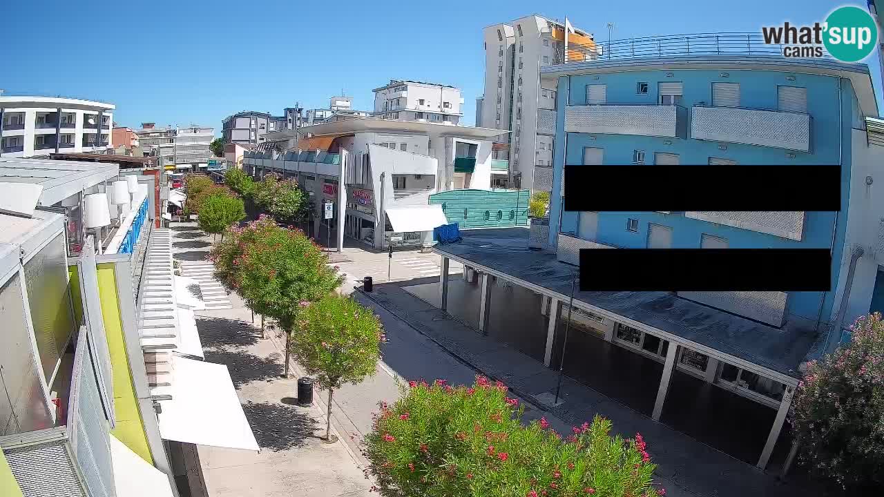 Webcam Promenade de Bibione – Viale delle Costellazioni en direct