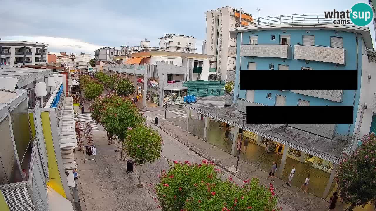 Spletna kamera Bibione Peš cona – Viale delle Costellazioni v živo