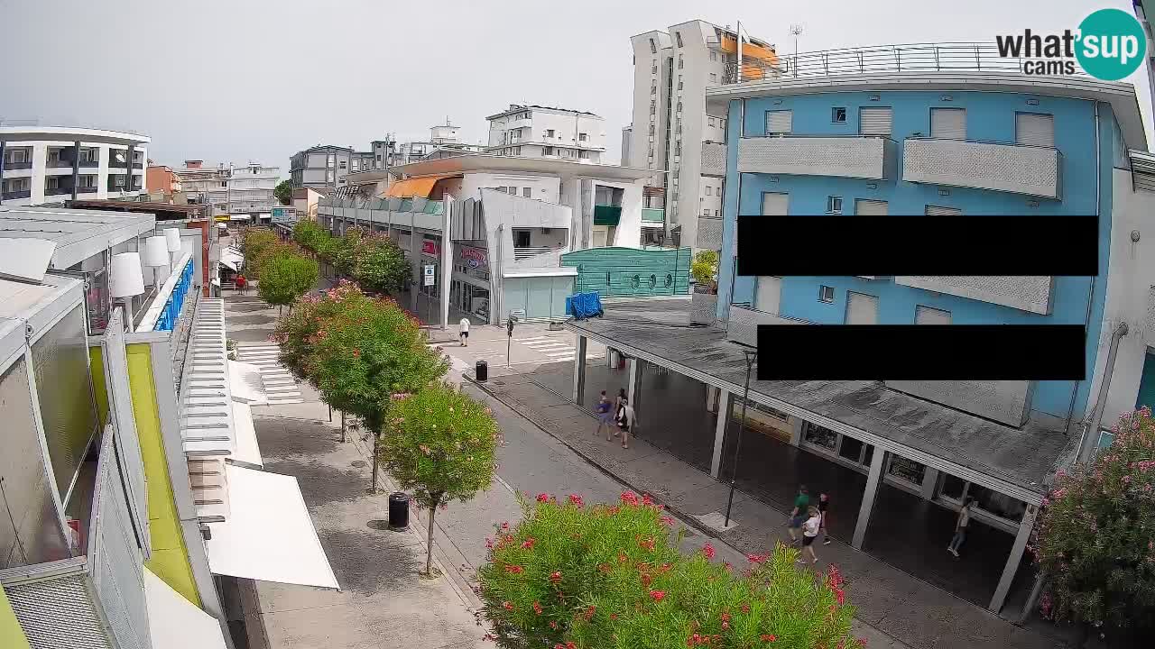 Webcam Paseo de Bibione – Viale delle Costellazioni en directo