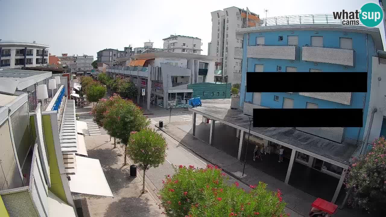 Webcam Promenade de Bibione – Viale delle Costellazioni en direct