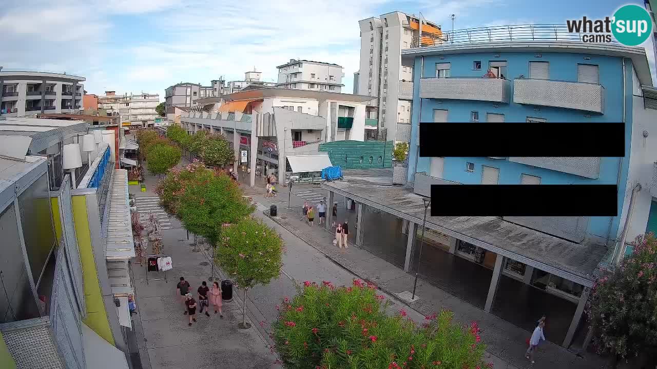 Spletna kamera Bibione Peš cona – Viale delle Costellazioni v živo