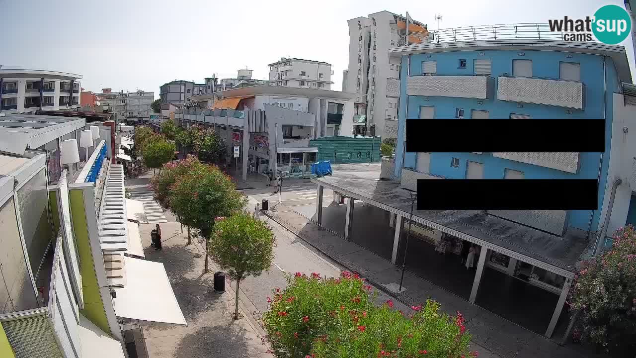 Web kamera Bibione Šetnica – Viale delle Costellazioni uživo
