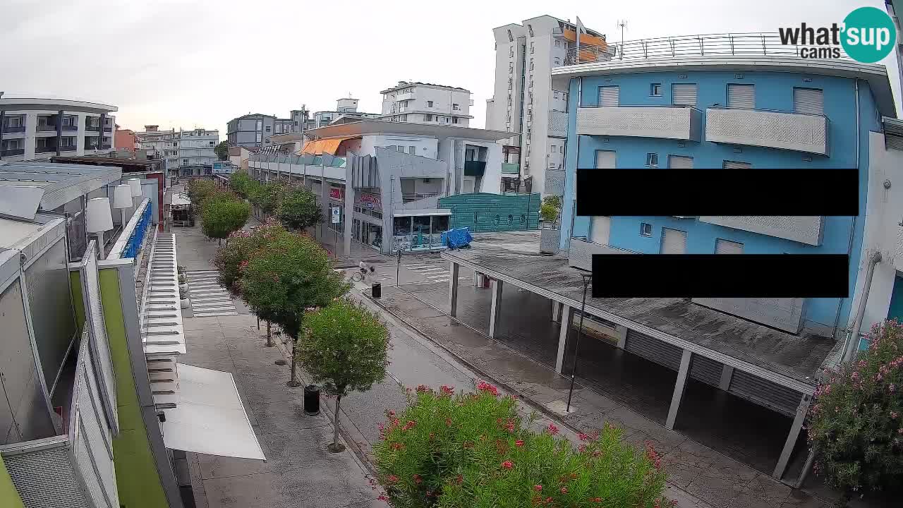 Webcam Promenade de Bibione – Viale delle Costellazioni en direct