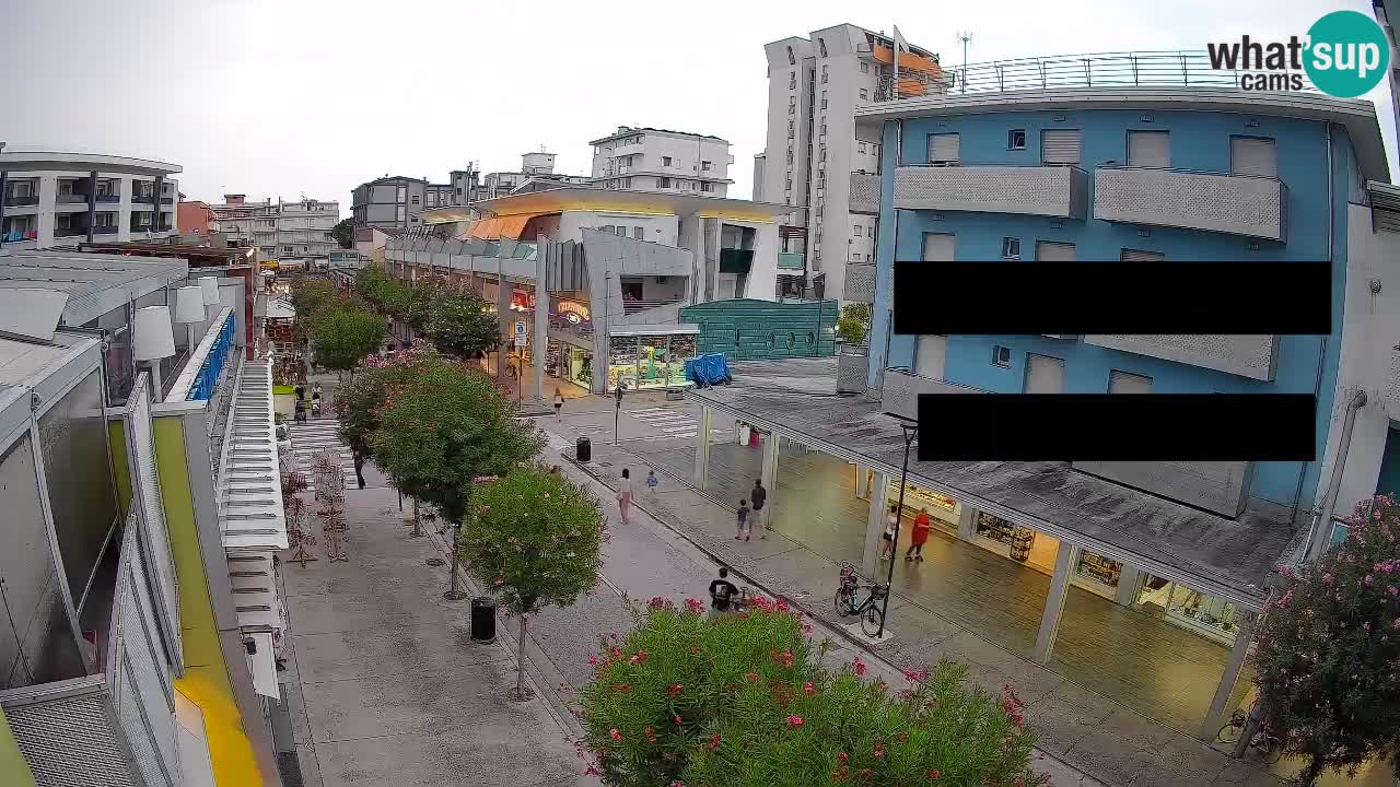 Webcam Paseo de Bibione – Viale delle Costellazioni en directo