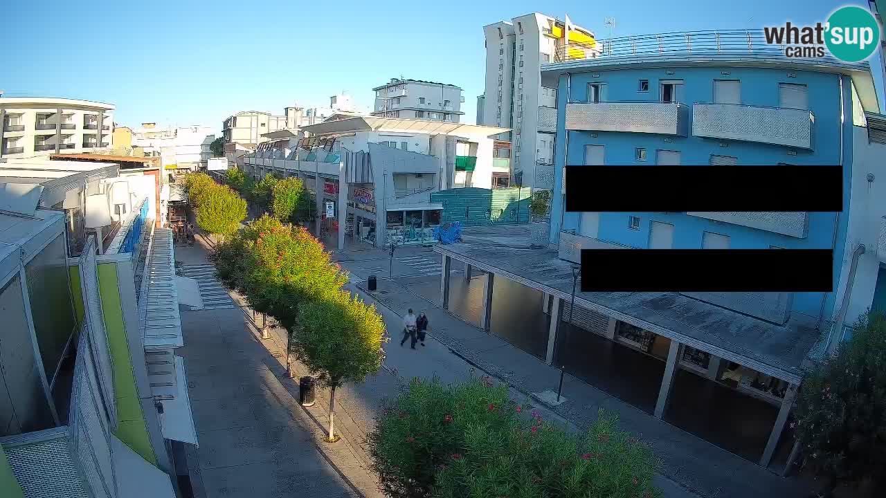 Webcam Promenade de Bibione – Viale delle Costellazioni en direct