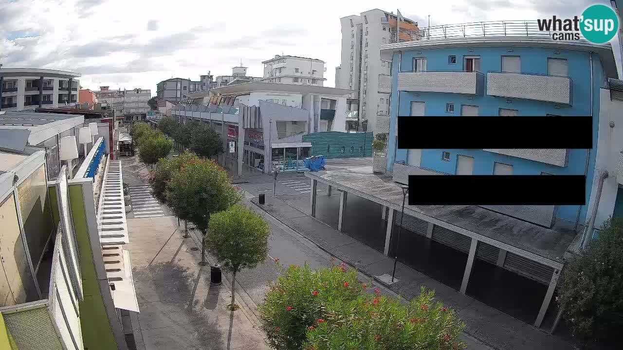 Web kamera Bibione Šetnica – Viale delle Costellazioni uživo