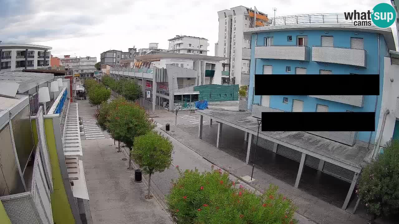 Webcam Promenade de Bibione – Viale delle Costellazioni en direct
