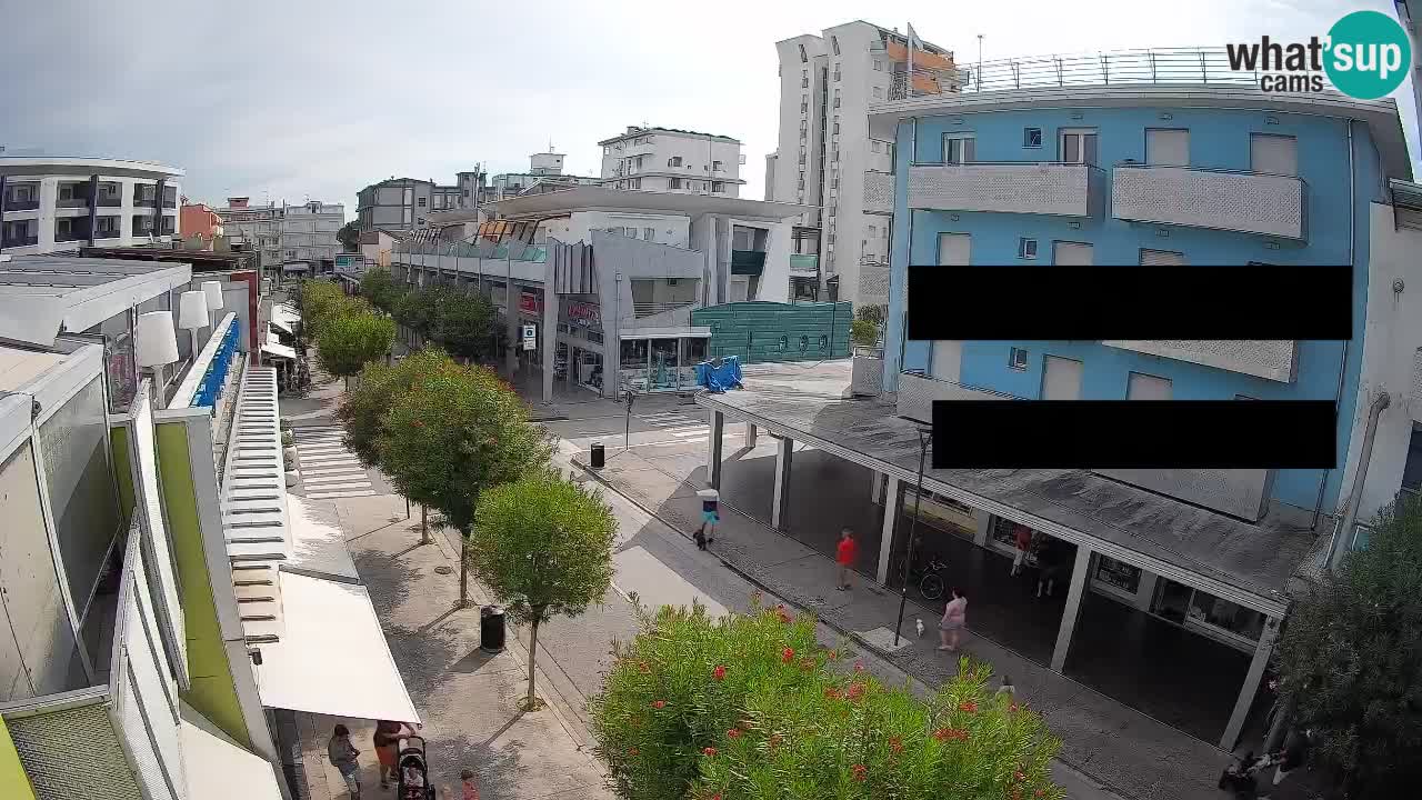Webcam Promenade de Bibione – Viale delle Costellazioni en direct