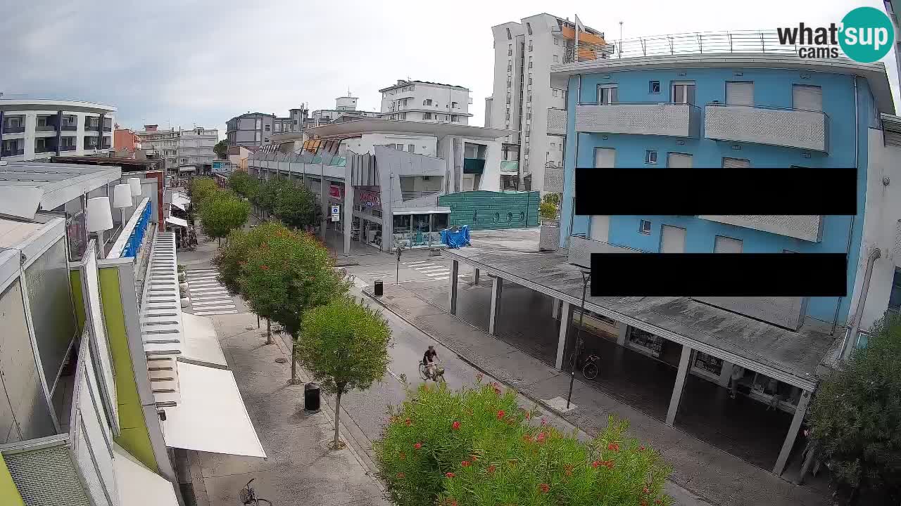 Webcam Promenade de Bibione – Viale delle Costellazioni en direct