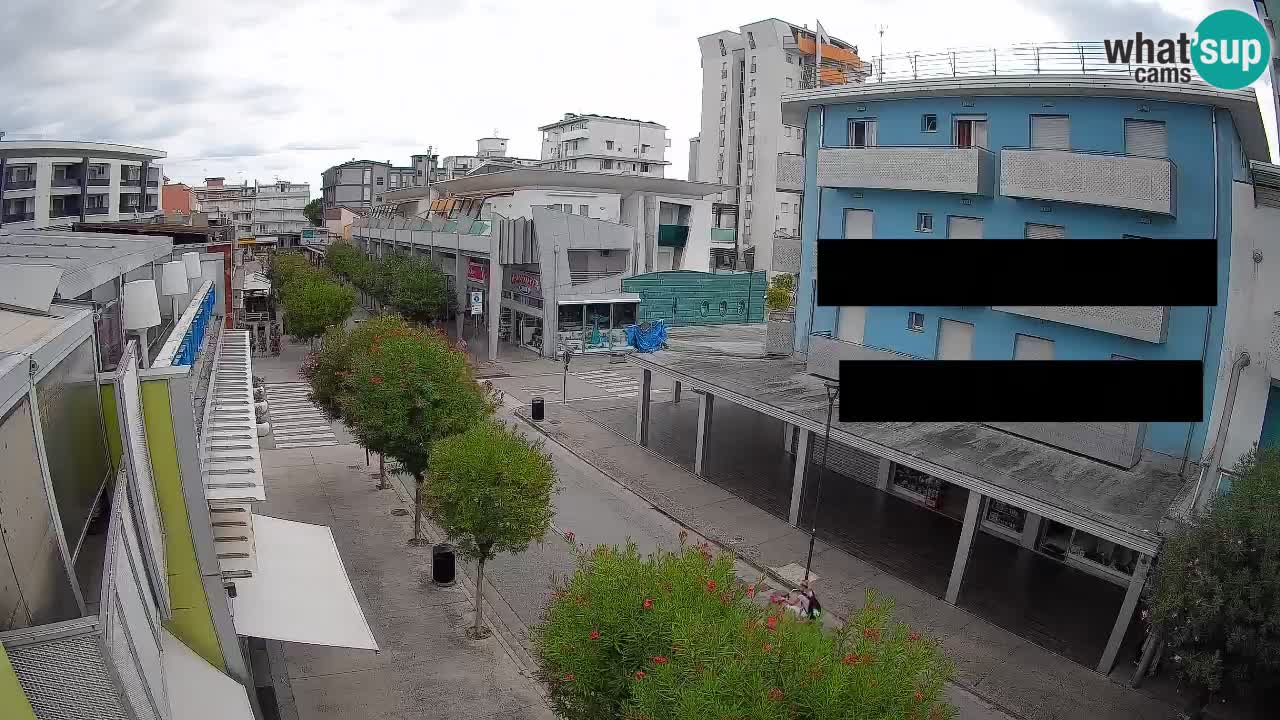 Web kamera Bibione Šetnica – Viale delle Costellazioni uživo