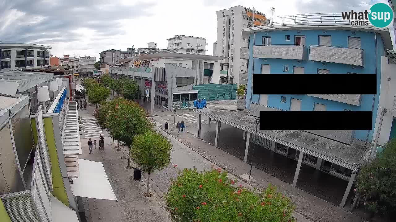 Webcam Paseo de Bibione – Viale delle Costellazioni en directo