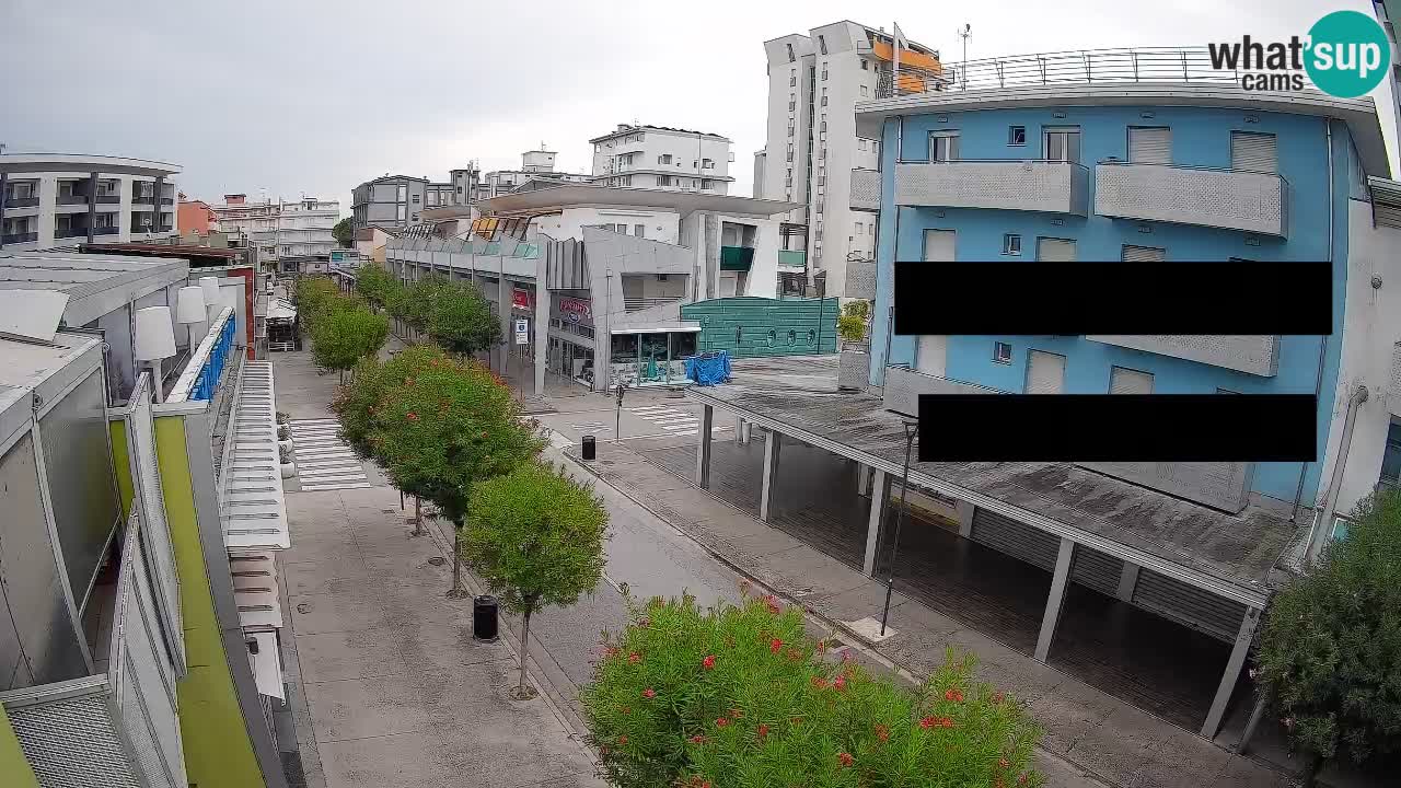 Web kamera Bibione Šetnica – Viale delle Costellazioni uživo
