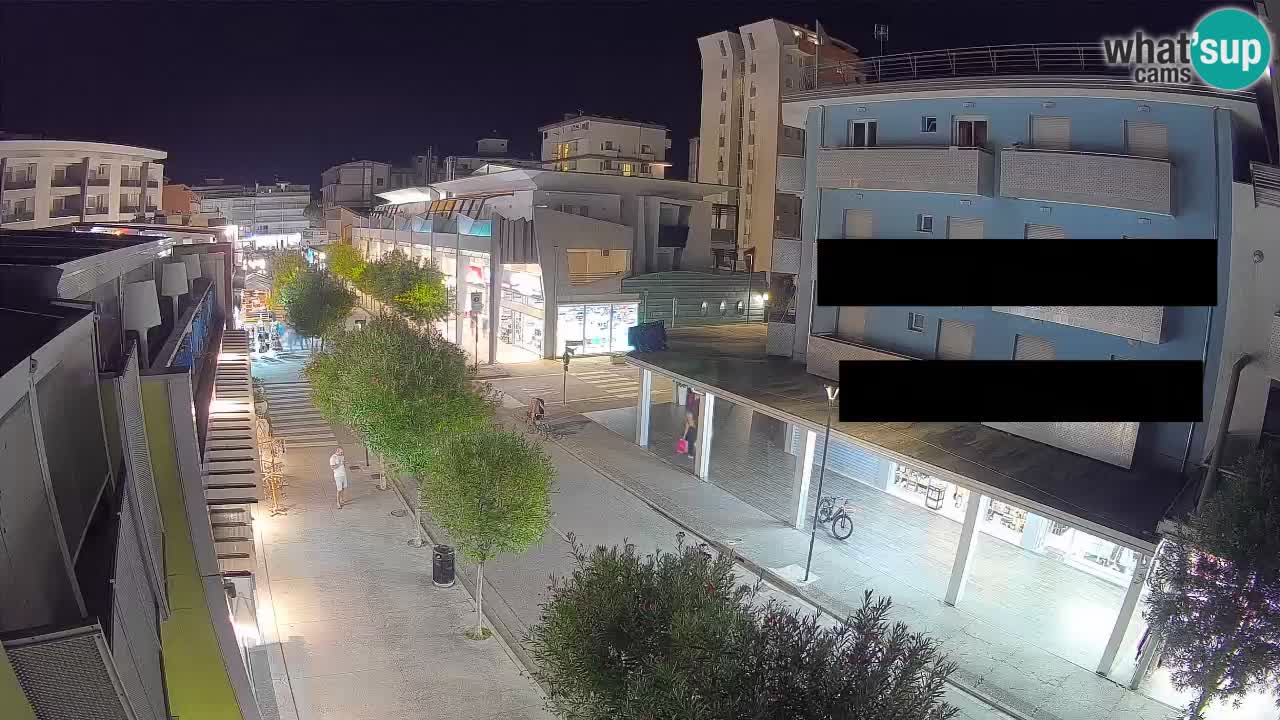 Webcam Paseo de Bibione – Viale delle Costellazioni en directo