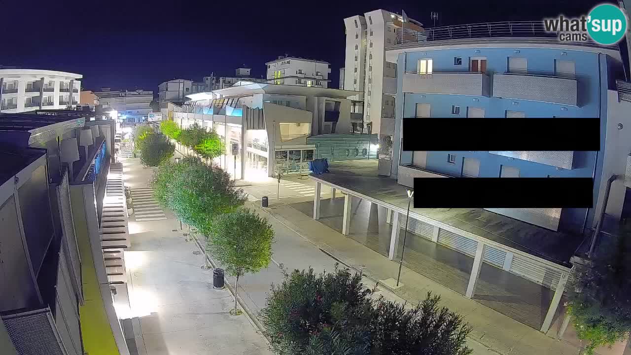 Bibione Promenade Webcam – Viale delle Costellazioni Live