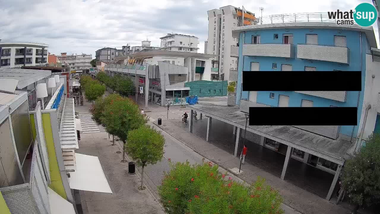 Webcam Paseo de Bibione – Viale delle Costellazioni en directo