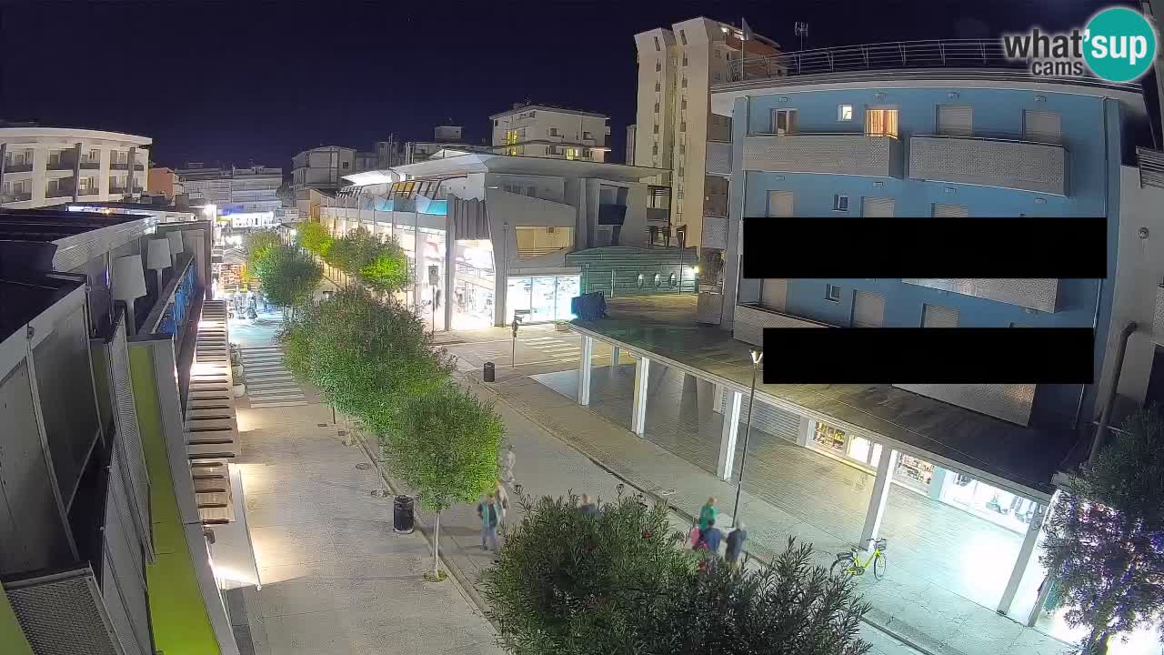 Webcam Paseo de Bibione – Viale delle Costellazioni en directo