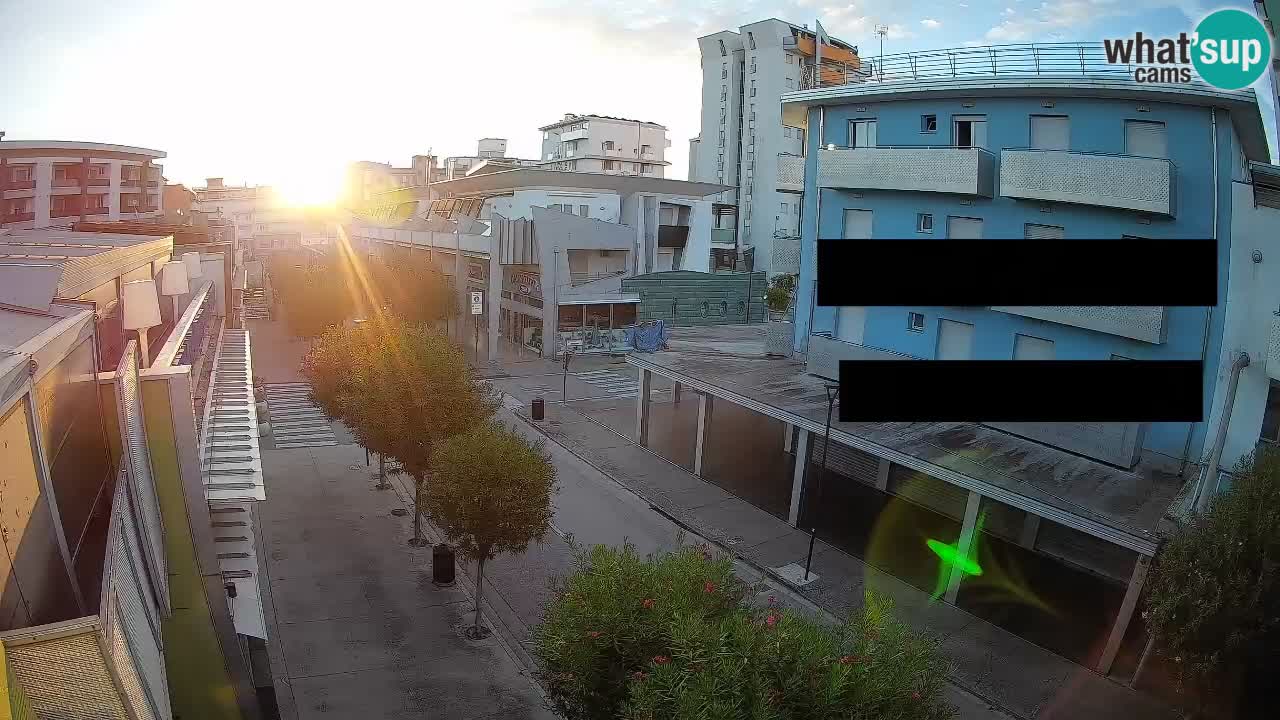 Bibione Promenade Webcam – Viale delle Costellazioni Live