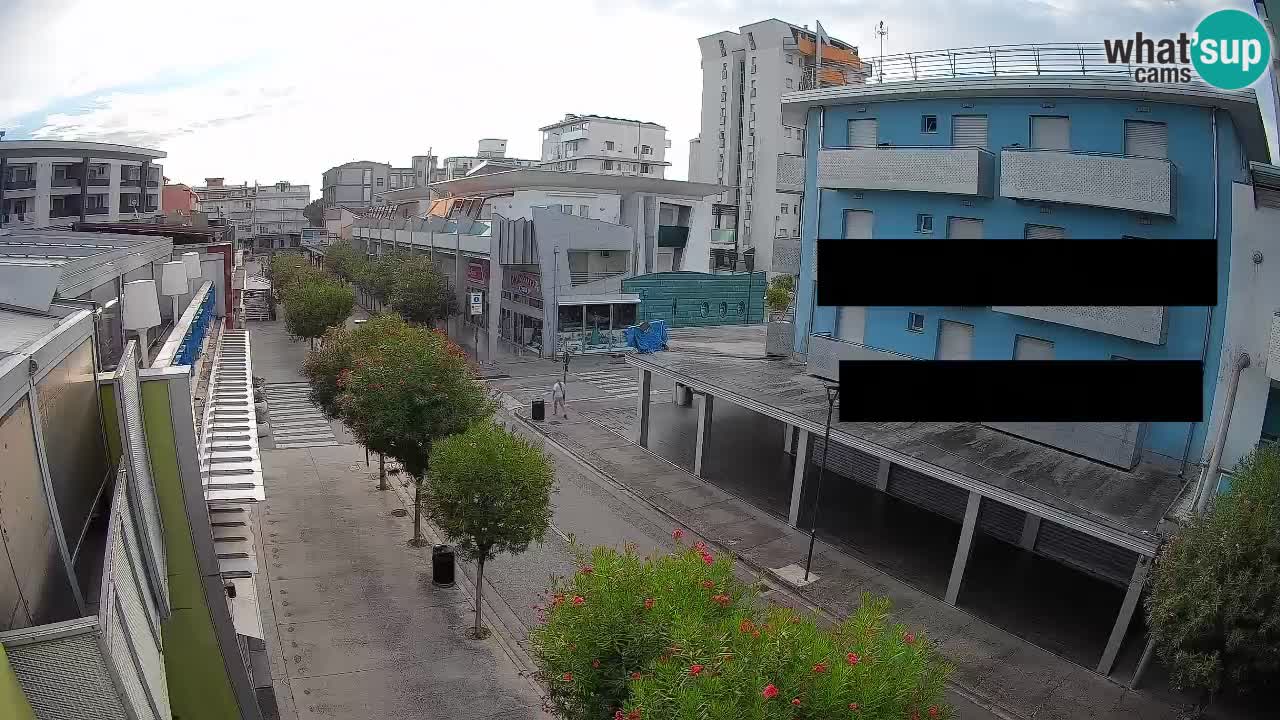 Webcam Promenade de Bibione – Viale delle Costellazioni en direct