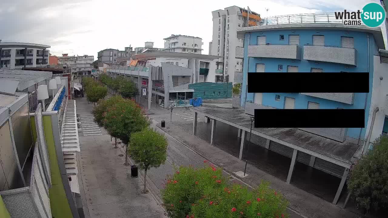 Webcam Promenade de Bibione – Viale delle Costellazioni en direct